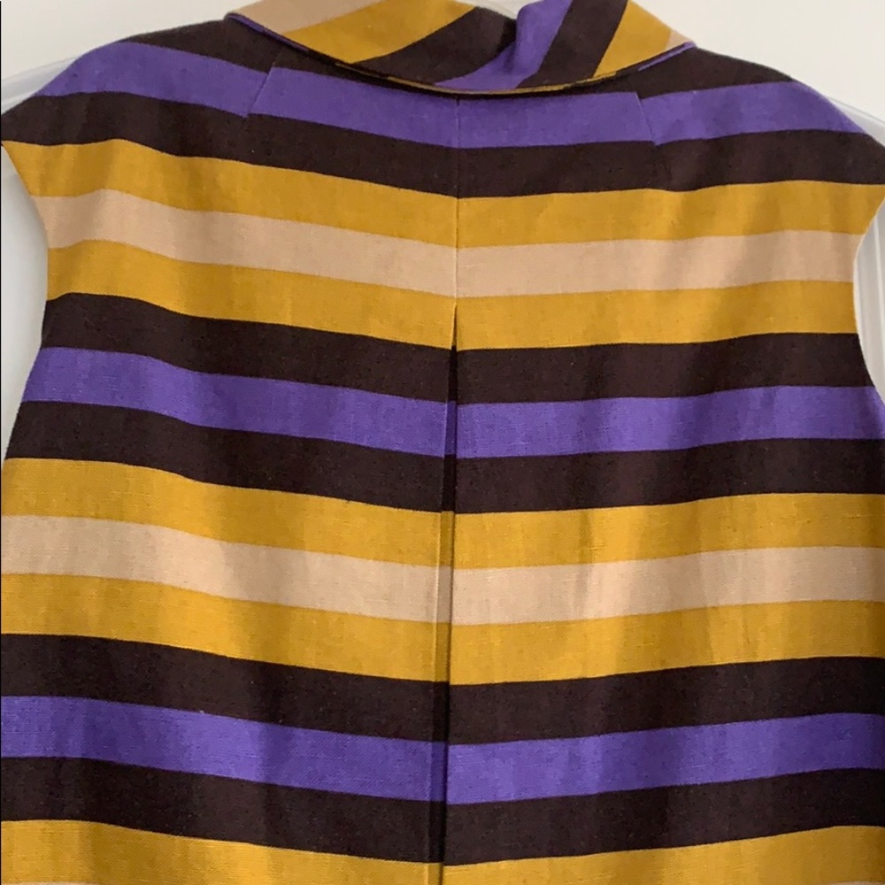 MICHAEL KORS - Multi Color Linen Top - Picture 7 of 8
